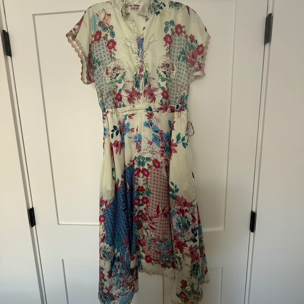 Johnny Was silk dress